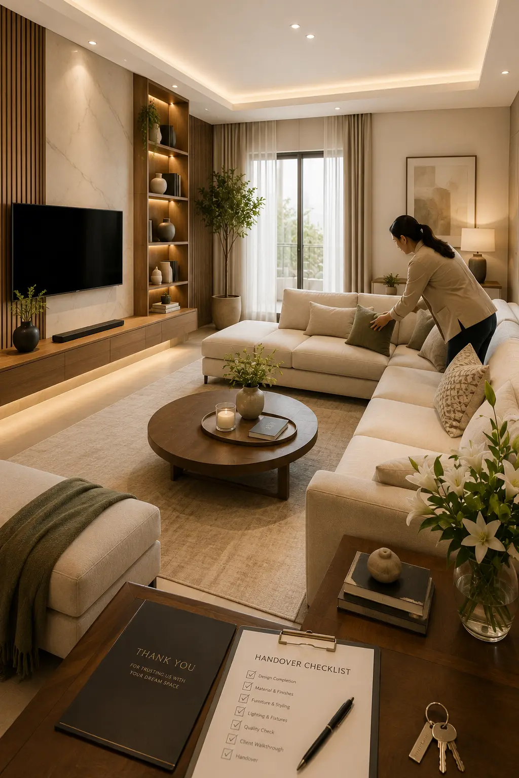 Refined Dining Interior